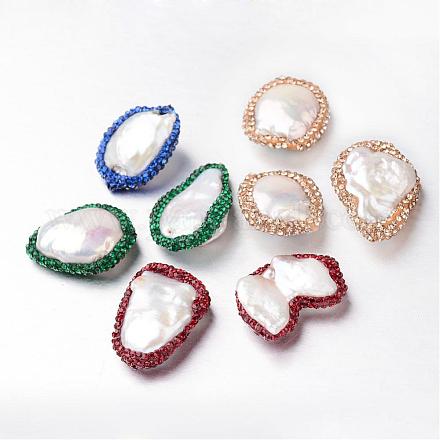 Natural Pearl Beads G-F291-15-1