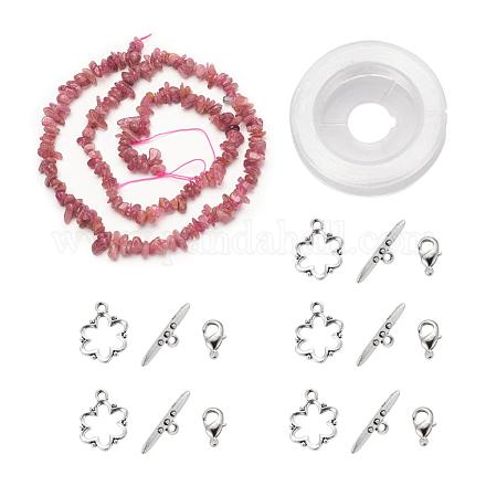 DIY pulseras collares conjuntos de joyería DIY-JP0004-42-1