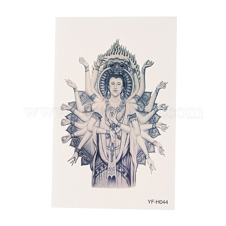 Avalokitesvara art corporel tatouages AJEW-F010-28-1