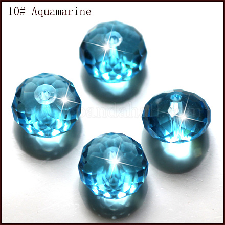 Perles d'imitation cristal autrichien SWAR-F068-6x8mm-10-1