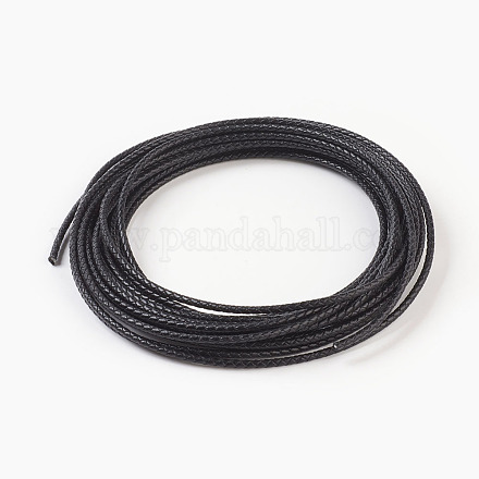 Плетеный кожаный шнур WL-F009-B02-4mm-1