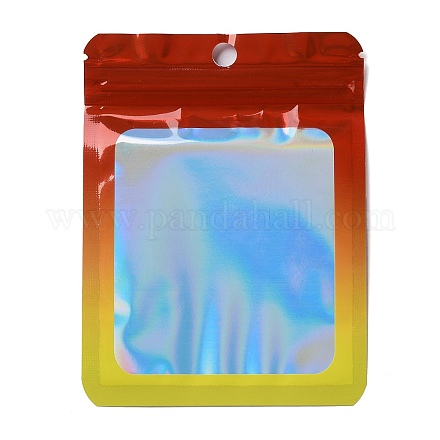Прямоугольные лазерные сумки из ПВХ с застежкой-молнией ABAG-P011-01E-02-1