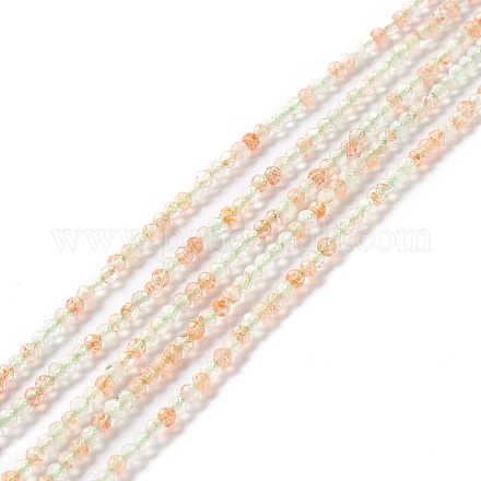 Chapelets de perles en pierre gemme naturelle G-M390-07-1