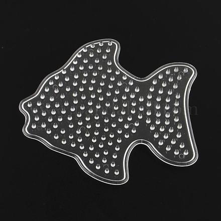 Plaques en plastique de poisson abc utilisés pour les perles à repasser 5x5mm diy DIY-Q009-22-1