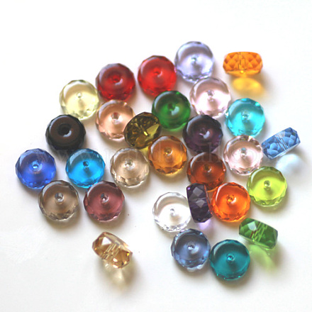 Perles d'imitation cristal autrichien SWAR-F078-8x12mm-M-1