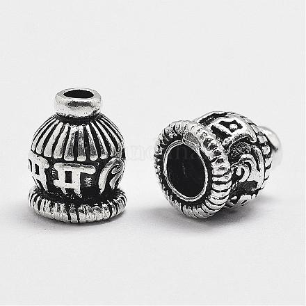 Thai Sterling Silver Bead Cones STER-P017-05-1