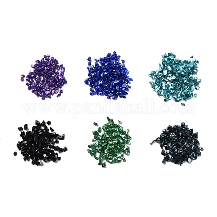 Perles de copeaux de verre GLAA-C018-01B-1