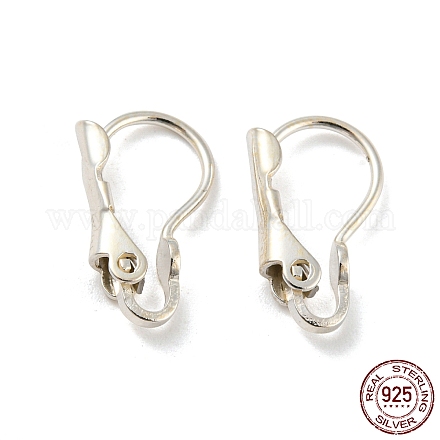 925 Sterling Silver Leverback Earring Findings STER-H107-05S-1