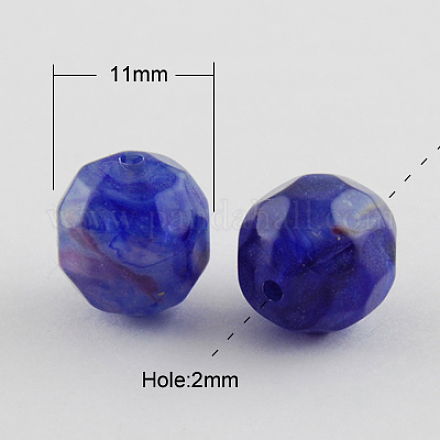 Perles acryliques SACR-S001-11mm-12-1
