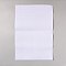 Linen Aida Cloth, Embroidery Supplies, Rectangle, White, 45x30x0.09cm
