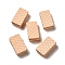 Opaque Resin Biscuit Decoden Cabochons, Imitation Food, Cookies, Navajo White, Rectangle, 21.5x12.5x7.5mm