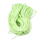 Luminous Glow in the Dark Polyester 9 Strand Core Cord, Camping Tent Rope, Light Green, 4mm