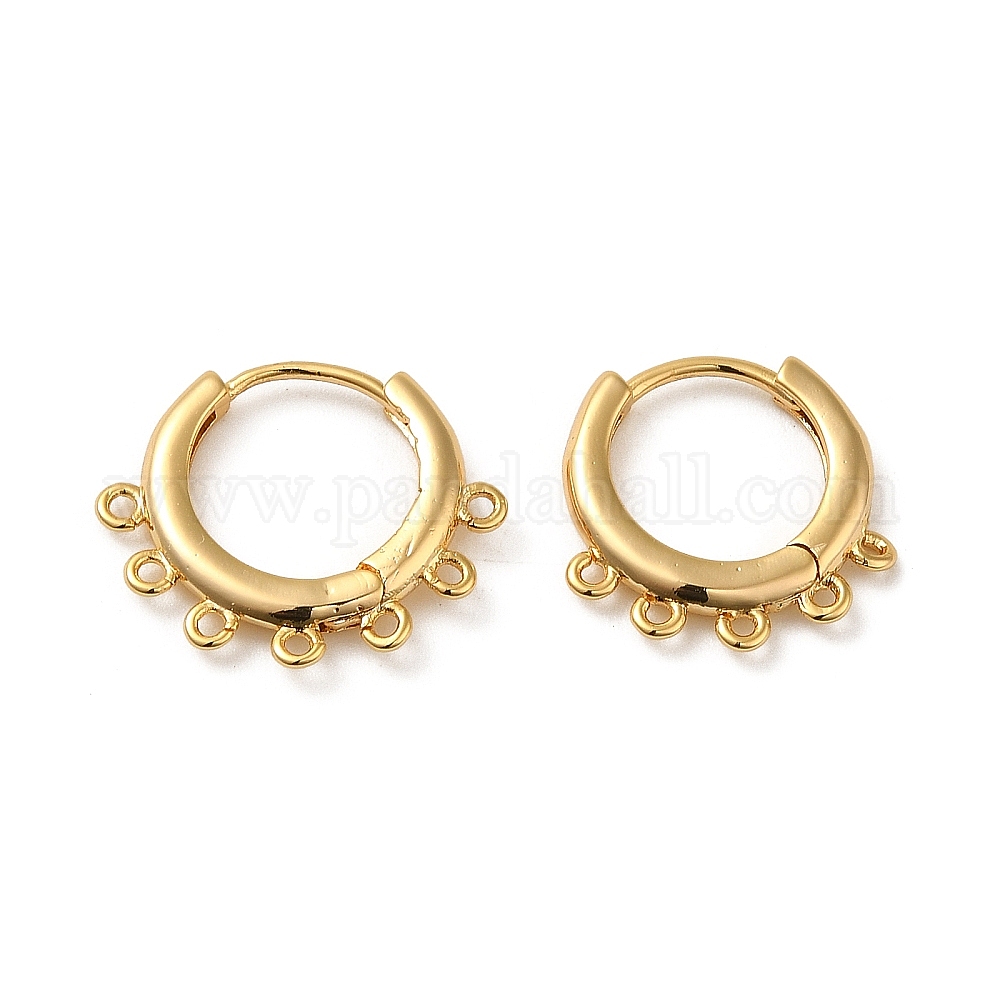 Wholesale Brass Earring Findings - Pandahall.com