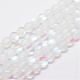 Synthetic Moonstone Beads Strands G-E353-01-10mm-1