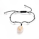 Verstellbare Nylonschnur geflochtenen Perlen Armbänder BJEW-JB03968-1