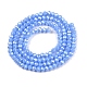 Chapelets de perles en verre électroplaqué&nbsp;EGLA-A044-P1mm-A17-3