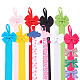 ARRICRAFT 10Pcs 10 Colors  Bowknot Hairpin Hair Clip Holder Storage Organizer ODIS-AR0001-02-1