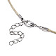 Coton ciré création de collier cordon MAK-S034-024-4