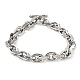 304 bracelets chaînes torsadées en acier inoxydable pour hommes et femmes BJEW-D031-03P-1