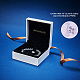 SUNNYCLUE Semi Precious Gemstone 8mm Round Beads Stretch Bracelet Prom Party Jewelry about 7