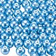 Perles rondes en verre teinté écologique HY-BC0001-8mm-RB006-3