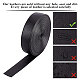 GORGECRAFT 5M Long Double Sided Leather Strips 30MM Wide Shoulder Bag Leather Strap Roll Black Smooth Leather String Flat Cord for DIY Crafts Clothing Making Handles Pet Collars Traction Ropes Belt LC-WH0006-05A-02-7