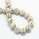 Chapelets de perles de pierres précieuses synthétiques X-G-R271-10mm-Y29-2