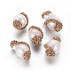 Perlas naturales abalorios de agua dulce cultivadas RB-K057-K01-1