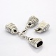 Tibetan Style Alloy Lobster Claw Clasps PALLOY-J417-04AS-2