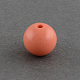 Perles de boule en acrylique solide bubblegum chunky X-SACR-R835-6mm-M-2