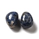 Perles de jaspe tache bleue naturelle G-G979-A18-2