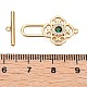 Латуни Переключить застежками KK-N054-150G-4