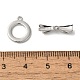 Латунные застежки-молнии из прозрачного кубического циркония KK-N254-70P-4