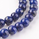 Chapelets de perles en lapis-lazuli naturel G-G099-8mm-7C-3