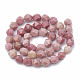 Chapelets de perles en rhodonite naturelle G-S332-6mm-007-3