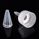 Benecreat 20 Packung 30 ml Plastik-Quetschflaschen Mini-Quetschflaschen mit Farbverschluss DIY-BC0002-54-2