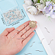 Beebeecraft 1 Box 100Pcs Curved Tube Beads Sterling Silver Plated S Shape Long Twist Spacer Beads Link Connector for Jewelry Making Charms Accessories 25mm KK-BBC0010-72-3