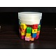 PandaHall Elite Cube Wood Beads WOOD-PH0008-01-3