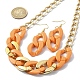 Acrylic Chains Jewelry Set SJEW-JS01288-02-2