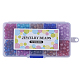 Round Transparent Crackle Glass Beads CCG-X0008-01-6mm-3
