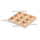 Caja de almacenamiento de madera X-CON-L012-01-3