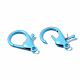 Spray Painted Eco-Friendly Alloy Lobster Claw Clasps PALLOY-T080-06A-NR-5