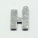 Lega lettera strass charms RB-A052-H01-2