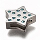 304 Stainless Steel Slide Charms STAS-P270-26P-01-3