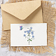 Globleland klare Stempel mit wilden Blumen für die Kartenherstellung DIY-WH0167-57-0345-5