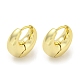 Pendientes de aro de latón&nbsp;EJEW-L211-010L-G-1