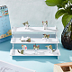 3-Tier Assembled Opaque Acrylic Model Toy Display Holder ODIS-WH0029-19-5