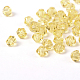 Faceted Bicone Imitation Crystallized Crystal Glass Beads X-G22QS142-2