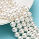 Cuentas perlas de concha de perla X-BSHE-L026-03-8mm-7