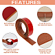 PVC Self-Adhesive Floor & Door Cover Transition Strip AJEW-WH0317-12-4